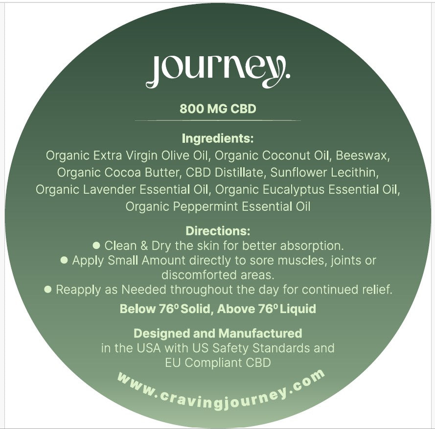 Deep Relief CBD Salve - Muscle Relax Salve